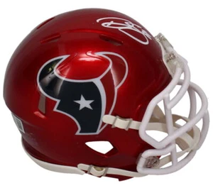Dalton Schultz Autographed Texans (In White) Flash Speed Mini Helmet Beckett - Picture 1 of 2