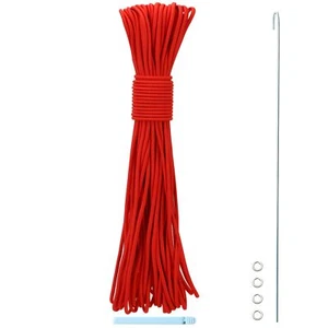 1/8 Inch 60Ft Tent Pole Shock Cord Replacement for Tent Rod Repair Kit - Picture 1 of 5