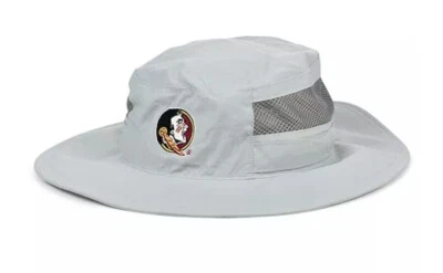Florida State Seminoles Columbia Bucket Omni-Shade Boonie Hat Gray New - Image 1 of 4