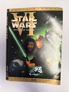 Star Wars Episode VI: Return of The Jedi (DVD, 2004, Fullscreen, THX)