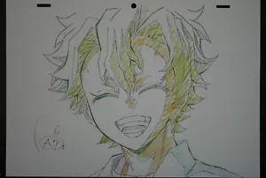 Dämonenjäger: Kimetsu no Yaiba - Sanemi Shinazugawa Fukusei Genga Papier (1 Blatt - Bild 1 von 3