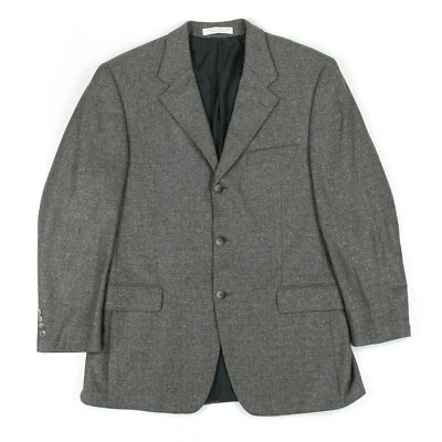 John Nordstrom Ermenegildo Zegna 100% Cashmere Sport Coat Sz 43R 3 Btn Dual Vent - Image 1 of 4