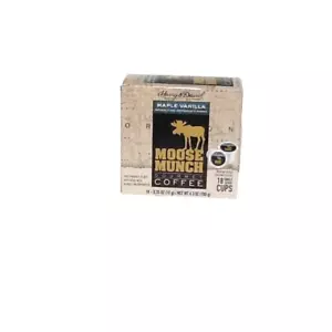 4 Pack Harry& David Moose MUNCH Maple Vanilla Flavored Coffee 72 ct - Picture 1 of 1
