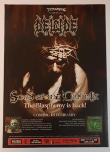 DEICIDE ~ "Scars of the Crucifix" ~ Vintage Magazine Print/Promo Ad 2004 - Picture 1 of 1