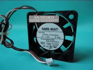 NMB 1604KL-01W-B49 fan 40*40*10mm 5V 0.16A 3pin - Bild 1 von 1