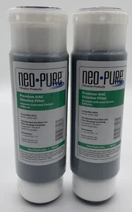Bro Pure Filtration Products Premium GAC Chlorine Filter 2 Pack - Picture 1 of 3