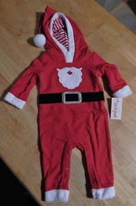 Cat & Jack Infant Boy's Xmas Santa Claus Outfit 3-6 Months - Picture 1 of 2