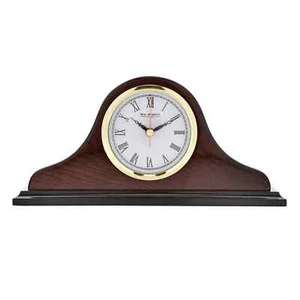 Widdop Napoleon Mahogany Wooden Mantel Clock W9616 - Picture 1 of 4