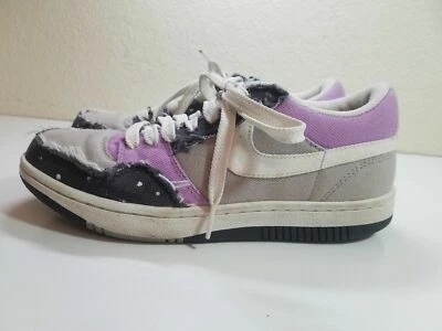 RARO Nike Court Force Low Mujer Talla 8.5 Zapatos Atléticos 315112-011 Foto 1 de 4