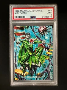1992 Marvel Masterpieces #61 - Nightmare - PSA 9 - Picture 1 of 2