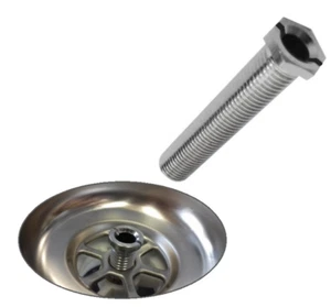 90mm Basket Strainer Waste Screw Extra For Long Belfast Kitchen Sink Wastes - Picture 1 of 2