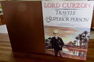 TRAVELS with a SUPERIOR PERSON ~ George Nathaniel CURZON 1985 HbDj HERE in MELB - Picture 1 of 12