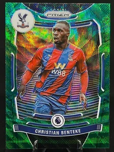 Christian Benteke 2021-22 Panini EPL GREEN WAVE PRIZM #300 Crystal Palace - Imagen 1 de 2