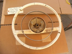 Mercedes Benz Ponton 180b 180c 190b W111 W112 W110 Ivory Steering Wheel ...WR-62 - Foto 1 di 17