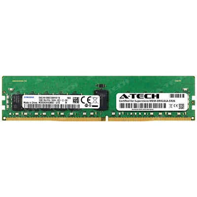 16GB PC4-21300 RDIMM Supermicro MEM-DR416LA-ER26 Samsung Equivalent Memory RAM - Image 1 of 2