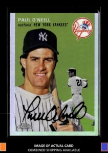 2023 Topps Chrome Platinum Anniversary #93 Paul O'Neill Refractor Yankees - Picture 1 of 2