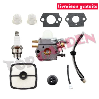 UNBRAND Carburateur pour Echo SRM2015 SRM2305 SRM2455 ZAMA C1U-K53 C1U-K52 AT203ATrimmer