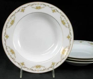 Sango Cheltenham Lot of 4 Rim Soup Bowls 371 - Picture 1 of 6