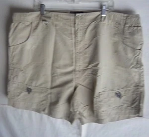 HOOK and TACKLE - Men's Beige Nylon Cargo Shorts - SIZE 46 - Picture 1 of 4