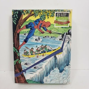 1988 Golden "The Amazing Spider-man" 63 Piece Jig-saw Puzzle Complete - Picture 1 of 7