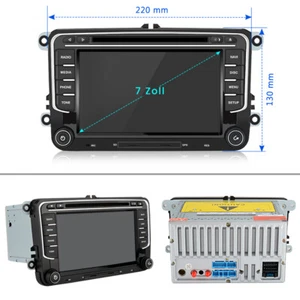 DAB+ für VW Golf 5 6 PLUS Touran Passat B6/B7 Tiguan Autoradio NAVI CD Bluetooth - Bild 1 von 14