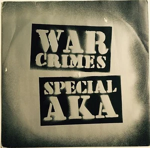 VINTAGE 1982 SPECIAL AKA 10" MINT VINYL EP IMPORT ~ WAR CRIMES  - Imagen 1 de 2