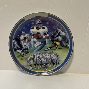 NFL The Game's Greatest Troy Aikman Dallas Bradford Exchange 8" Platte #8807-FSA - Bild 1 von 6