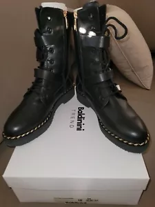 Stiefeletten von BALDININI Gr. 39 schwarz Leder NEU - Bild 1 von 14