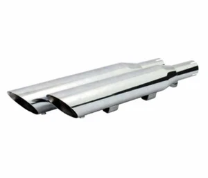 Marmitta Sportster Terminali Slash Down Harley Davidson Iron 48 Nightster Custom - Foto 1 di 2