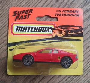 Matchbox 75 Ferrari Testarossa Superfast OVP - Bild 1 von 4