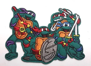 Teenage Mutant Ninja Turtles Cartoon 4" gestickter Aufnäher - USA per Versand (TMNTPA-02) - Bild 1 von 1