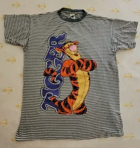 Vintage Disney Tigger Rare 90's Big T-Shirt front & back USA One Size Fits All - Picture 1 of 7
