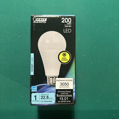 Feit Electric Om200/850/Led Led,25 W,A21,Medium Screw (E26) - Image 1 of 3
