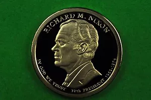 2016-S GEM Proof (Richard M Nixon) cameo profondo presidenziale USA un dollaro - Foto 1 di 2