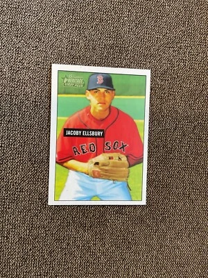 2005 Bowman Baseball Heritage # 337 Jacoby Ellsbury - Image 1 of 2
