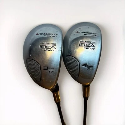 Juego híbrido Adams Idea i-Wood (3 y 4) - para diestros con varillas de grafito para hombre Foto 1 de 4