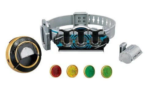 Figura de acción Bandai Kamen Rider OOO Henshin Belt DX ooo Driver alimentada por batería Foto 1 de 4