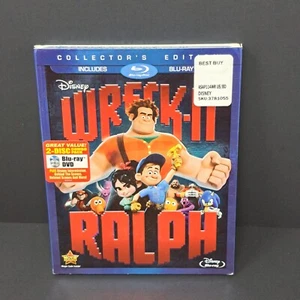 Collector's Edition Wreck It Ralph Blu Ray DVD 2 Disc Combo Pack Sealed Movie - Picture 1 of 10