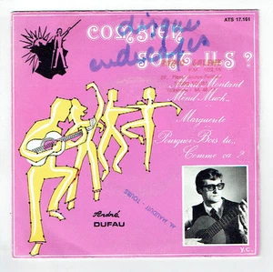 André Dufau Vinyl 45 Runden 7 " EP wie Lieb Sind Sie ? Ménilmontant - Ats 17161 - Picture 1 of 3