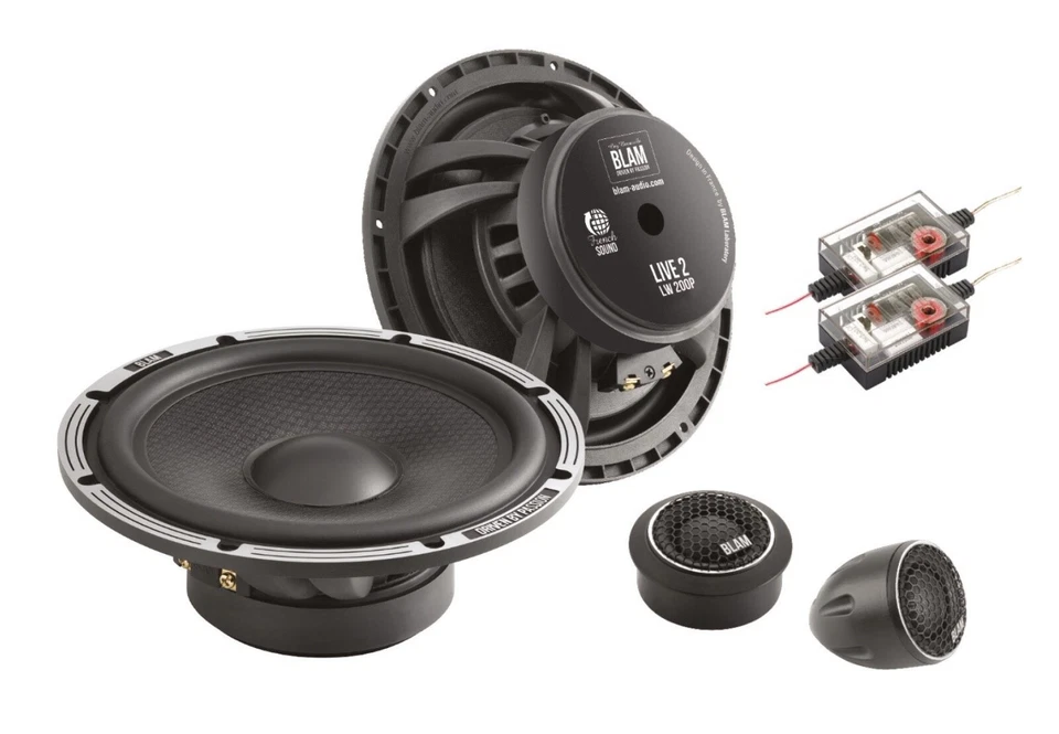 BLAM LIVE POWER 200mm (8 inch) 200w 2-way component speaker system - Image 1 of 1