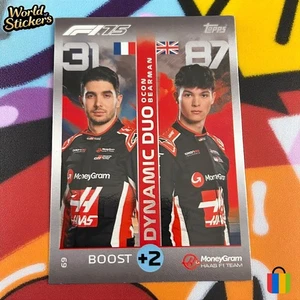 Tarjeta Topps Turbo Attax 2025 Formula 1 Nº 69 Dynamic Duo - Imagen 1 de 1