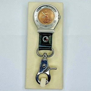Quadro orologio Croton 1933 $20 immagine di St Gaudens. Orologio da cintura clip on - Foto 1 di 4