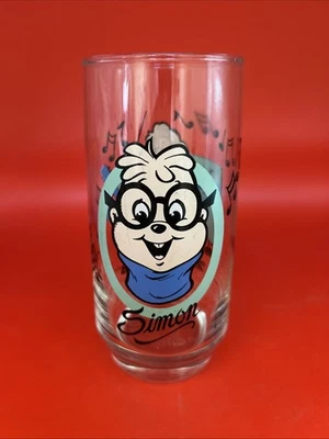 БУРУНДУКИ SIMON 1985 Bagdasarian Productions Винтажный Стакан для Питья - Изображение 1 из 4
