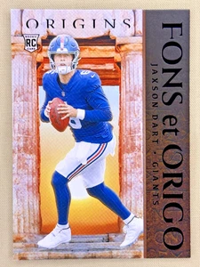 2025 Panini Origins Jaxson Dart Fons et Origo New York Giants CASE HIT SSP #12 - Bild 1 von 2