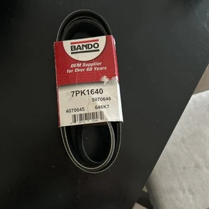 Accessory Drive Belt Bando 7PK1640 fits 06-11 Honda Civic 1.8L-L4 - Picture 1 of 2