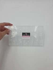 UNA GELLA Unghie Finte Mandorla Corta 216pz Gel Preformato Punte Unghie Acriliche per Full - Foto 1 di 6