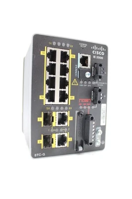 Cisco IE-2000-8TC-G-L 10-Port Industrial Ethernet Switch - Image 1 of 4
