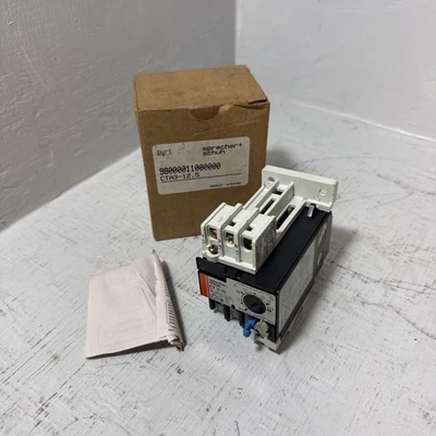 NEW Sprecher + Schuh CT3-12 2.5A Overload Relay CT312 NEW IN BOX NIB BRAND NEW - Image 1 of 4