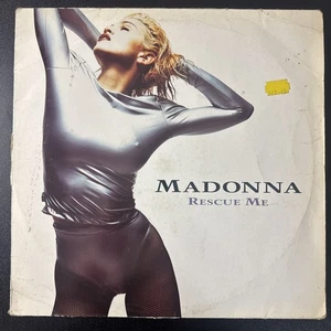 MADONNA - RESCUE ME VINYL 12"  VG/VG W0024T 1990 UK - Bild 1 von 2