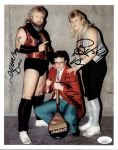 Midnight Express Signed WWE 8x10 Photo Cornette Condrey Eaton WCW NWA JSA COA - Picture 1 of 1